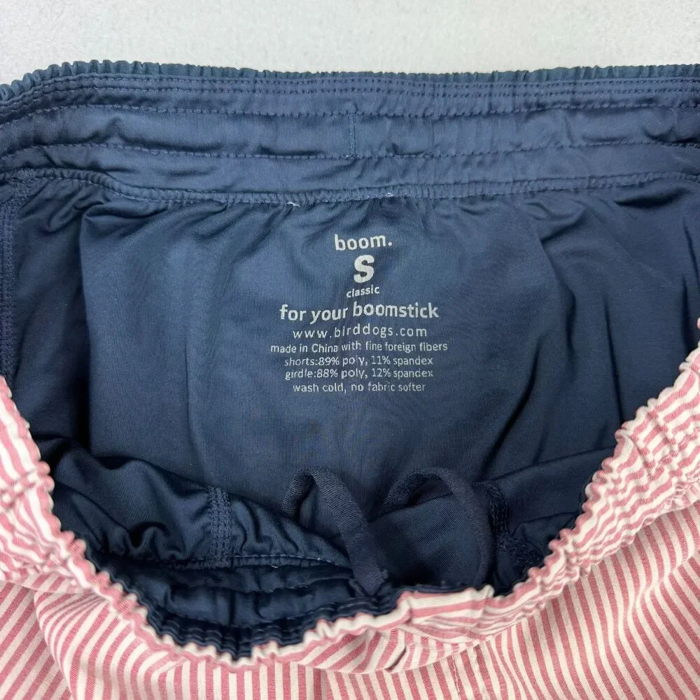 BirdDogs Sargeant Tuddy Shorts Mens Small USA American Flag Lined Stretch
